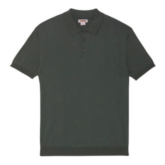 Baracuta Polo Shirts, male, Green, Size: 2XL Polo Knit Cotton
