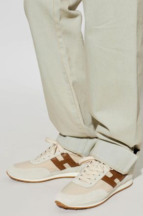 Hogan Athletic Sports Shoes, Mens, Cream