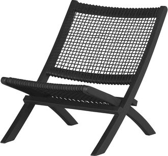 South Shore Furniture Balka Lounge Chair, Black