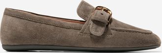 Cole Haan Womens Grand Ambition Alette Buckle Loafers - Green Size 10.5