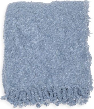 Nordstrom Haven Tassel Throw in Blue Chip at Nordstrom