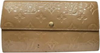 Louis Vuitton Pre-owned Wallets, female, Brown, Size: ONE SIZE Pre-owned Vintage Wallet