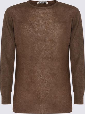 Auralee Dark Brown Knitwear