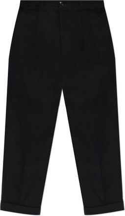 Ami Carrot Oversized Broeken - Heren - Wijde Broeken - Zwart - S - Katoen - Broeken