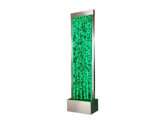 Vente-Unique Pared de burbujas de agua BLENNIE - LEDs de color cambiante - Altura 150 cm