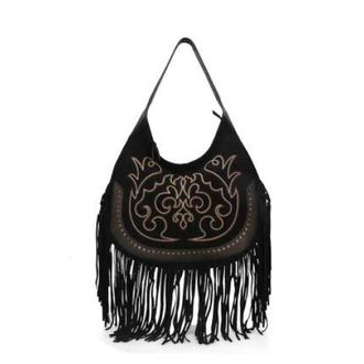 Strategia Shoulder Bags, female, Black, Size: ONE SIZE Bag35 Hobo Bag