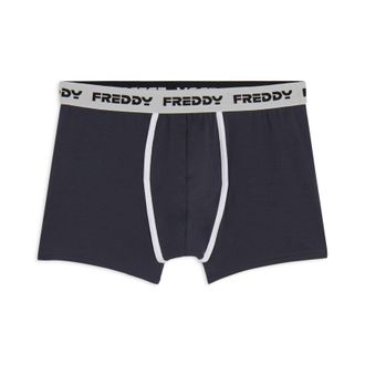 Freddy Boxer Uomo Aderenti con Elastico Jacquard e Logo
