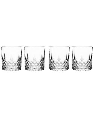 Godinger Kronos Double Old Fashion Glasses (Set Of 4)