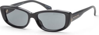 Michael Kors Womens 54mm Black Sunglasses MK2210U-300587-54