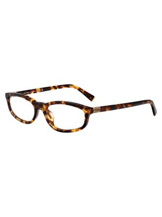 Miu Miu 0MU Tortoiseshell Acetate Eyeglasses - Tortoiseshell
