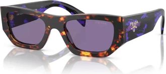 Prada PR A01S Zonnebril - unisex - Zonnebrillen - Bruin - 53 MM - Accessoires