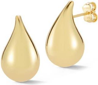 Ember Fine Jewelry 14K Gold Teardrop Stud Earrings at Nordstrom Rack