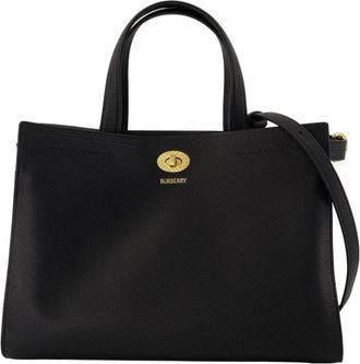 Burberry Piccola Tote Cotswolds - - Bags - Donna - Nero - ONE SIZE