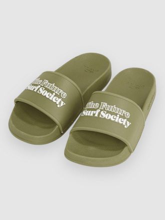 O'Neill The Future Surf Society Unisex Slides Sandalias verde