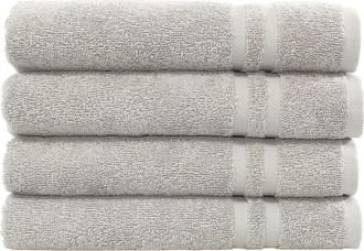 Linum Home Textiles Denzi Hand Towels - Set of 4 - Grey at Nordstrom Rack