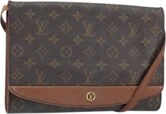Louis Vuitton Pre-owned Cross Body Bags, female, Brown, Size: ONE SIZE Pre-owned Canvas Crossbody Bag