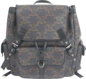 Celine Pre-owned Vintage Rugzak - Heren - Vintage Rugzakken - Zwart - ONE Size - Vintage