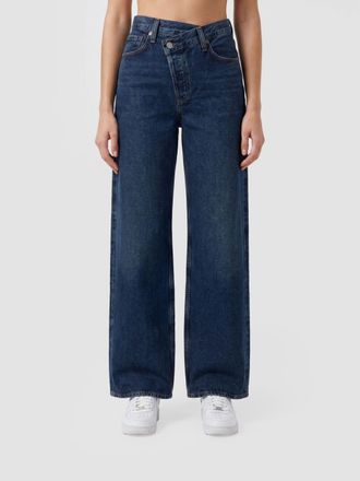 A Gold E Jeans ampi in denim organico