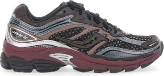 Saucony Bruine lage sneakers met logopatch op de tong in Tech Fabric uniseks - unisex - Hardloopschoenen - Bruin - 42 EU - Fitness