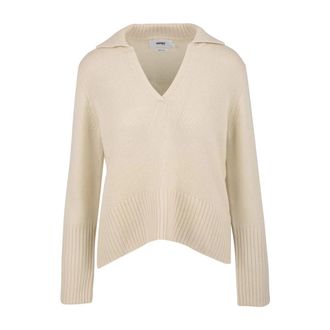 Notshy Nazila Sweaters - Dames - V-hals truien - Wit - XS - Truien & Vesten