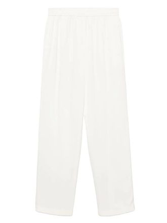 GOEN.J straight trousers - women - Rayon - M - Neutrals