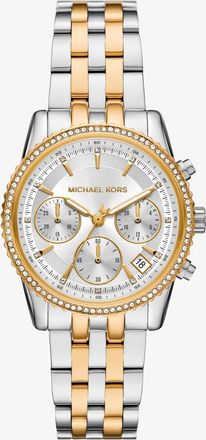 Michael Kors Mini Bryant Pav&eacute; Two-Tone Watch