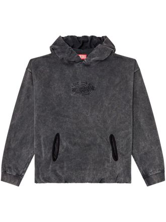 Diesel S-Boxstic hoodie - unisex - Cotton - L - Grey