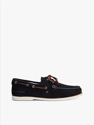 Tommy Hilfiger Suede Boat Shoes