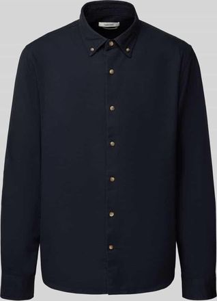 Selected Regular Fit Freizeithemd aus reiner Bio-Baumwolle Modell REGNOAH in Marine, Größe XXL