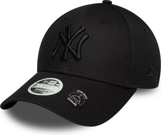 New Era Mens Cap Bowback 9forty Black Crown Hat