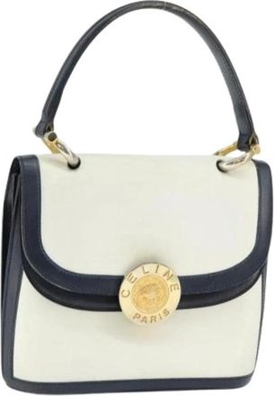 Celine Pre-owned Handbags, female, Multicolor, Size: ONE SIZE Pre-owned Vintage Leather Handbag