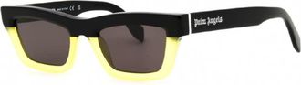 Palm Angels Unisex Black Cat Eye Sunglasses PERI108MELROSE 1807