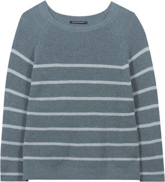 Luisa Cerano Stijlvolle Gebreide Trui - Dames - Ronde hals truien - Grijs - 2XL - Truien & Vesten