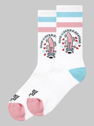 American Socks Good Vibrations - Mid High Socks estampado