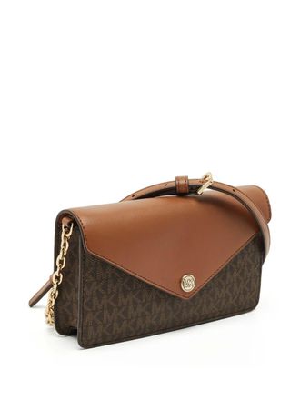Michael Kors monogram mini bag - Brown