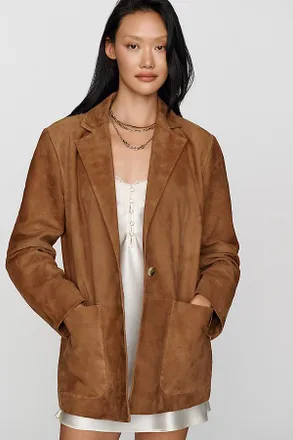 Pilcro Suede Jacket