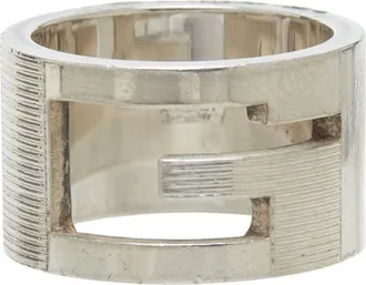 Gucci Silver Silver 925 Band Ring (Pre-Owned)