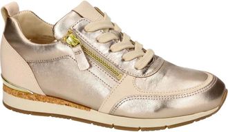Gabor Schoenen, Dames, Geel, 36 EU, Leer, Satin Metallic
