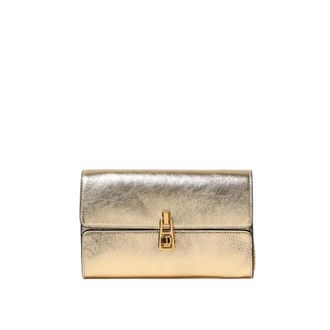 Coccinelle Clutches, female, Yellow, Size: ONE SIZE Leather Shoulder Bag