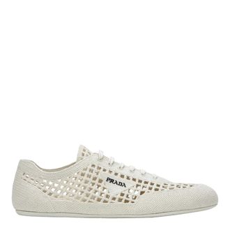 Prada Sneakers, female, Beige, Size: 10 US Collapse Sneakers