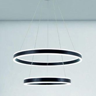 Trade Shop Trade Shop - Copy Of Lampadario A Sospensione Argento Con 2 Sfere In Vetro Bianco Attacco G9 E27 33498