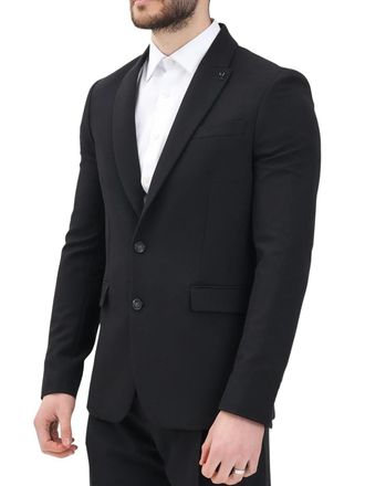 Patrizia Pepe Fitted Jacket - Black