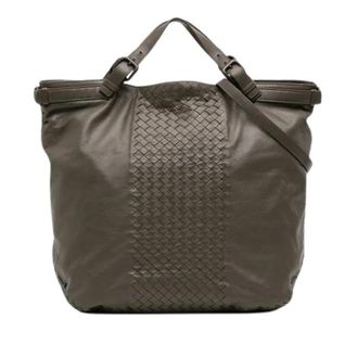Bottega Veneta Pre-owned Tote Bags, female, Brown, Size: ONE SIZE Pre-owned Satchel