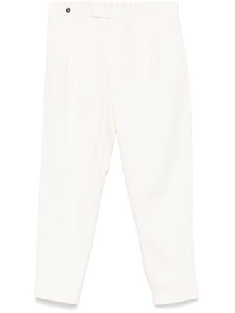Pantaloni Torino tapered chinos - men - Elastane/Cotton - 50 - White
