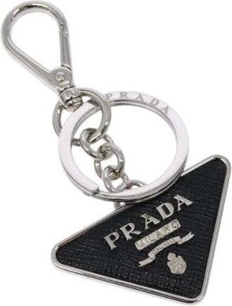 Prada Pre-owned Accessories, female, Multicolor, Size: ONE SIZE Pre-owned Vintage Metal Key-holder
