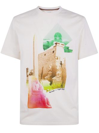 Paul Smith Mens Egypt Photo Print Tshirt