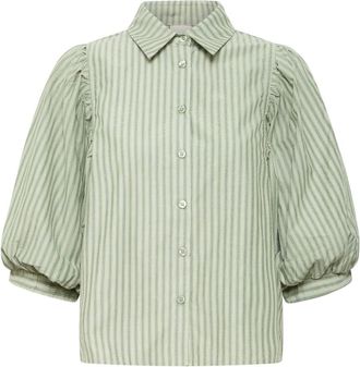 Ichi Loden Frost - 170210 - - Blouses & Shirts - Donna - Verde - S