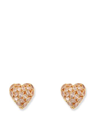 Self Portrait Gold Brass Earrings-Donna