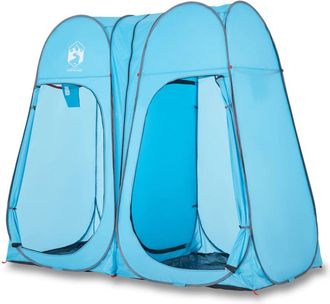 vidaXL Tenda Privacy Pop-Up Blu Impermeabile - Vidaxl