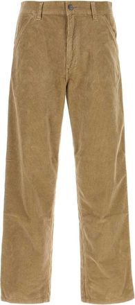 Carhartt Work in Progress Carhartt Wip Beige Corduroy Single Knee Pant